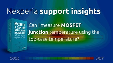Can I measure MOSFET junction temperature using the top-case temperature?