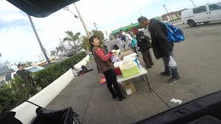HELPING HOMELESS AT TUESDAY ,SHARING FOOD ,BACKPACK ,CLOTHES ,ACT OF KINDNESS