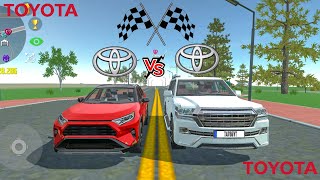Car Simulator 2 | Toyota RAV4 VS Toyota Land Cruiser | Race & Top Speed | Car Games Android Gameplay screenshot 5