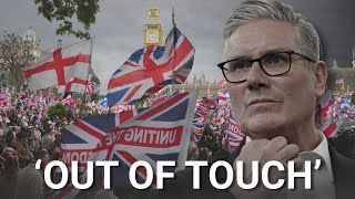 UK Labour faces pushback from Unite the Kingdom rally over ‘treacherous’ mass migration plan