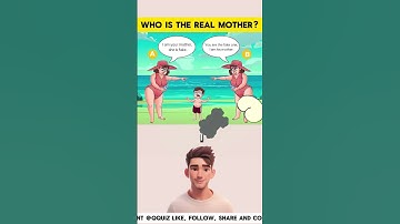 Who is the real mother? #riddlechallenge #riddleoftheday #enigma #logicpuzzles #riddle #brainteasers