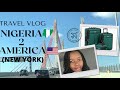 Travel Vlog from Nigeria🇳🇬 to America 🇺🇸 in 2021| Travelling alone for the first time.