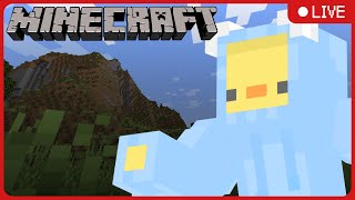 🔴LIVE |お家の続きと資材集めピヨ！-Teamサーバーで遊んでいく  🐣【マインクラフト】