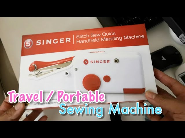 Singer Handheld Sewing Machine from Lidl, Unboxing and Demo