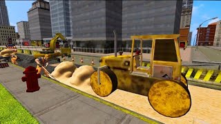 New York City Road Construction: construction game | Level 3 screenshot 4