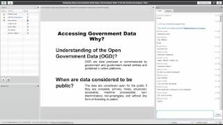 Webinar: Open Government Data