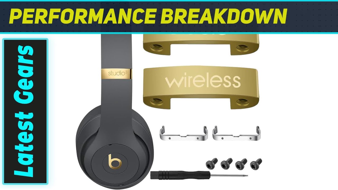 Gold Studio 3 Hinge Replacement: Perfect Repair for Beats Studio3!