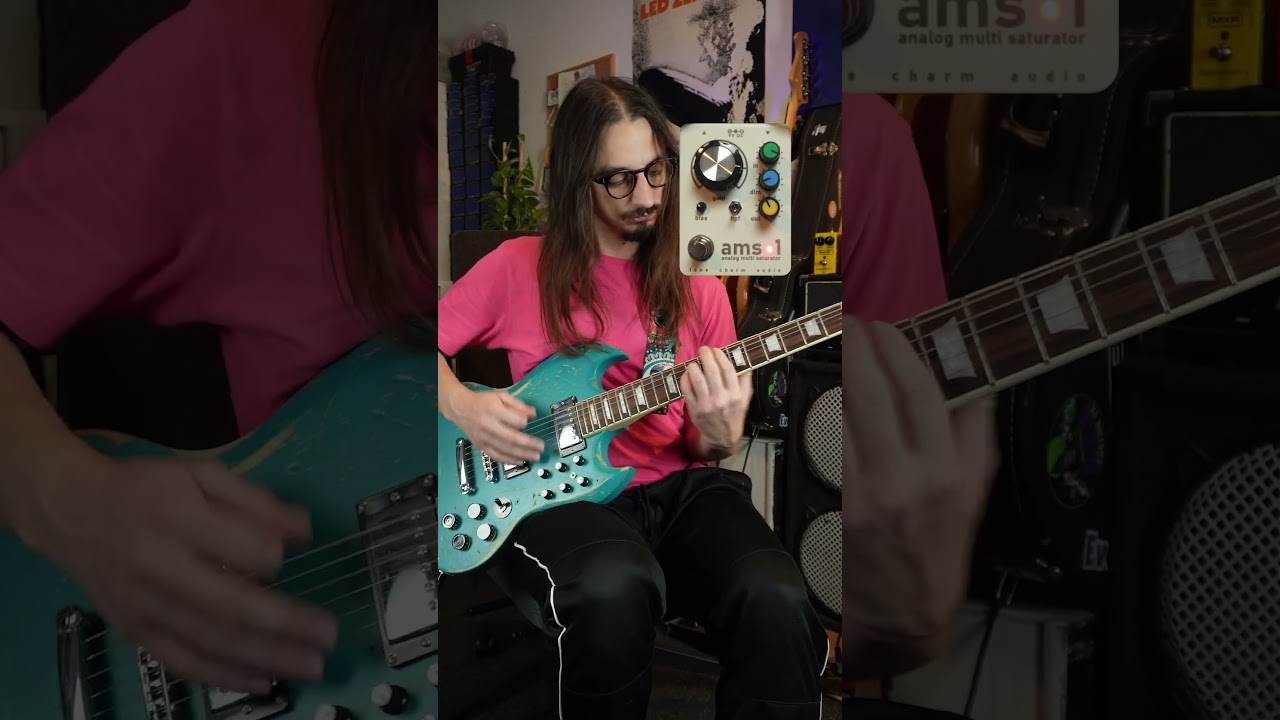 3 Przykłady brzmienia gitary z efektem gitarowym AMS-1