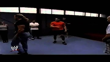 Triple H Appears On WWE Tough Enough And Gives A Movational Speech To The Season 1 Contestants *HQ*