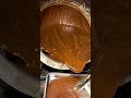 removing fresh dodol from mold process #sweet #food