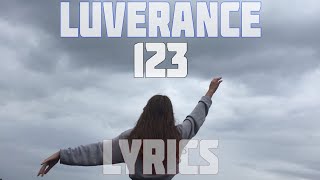 Luverance - 123 (Lyrics)