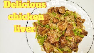 Chicken liver, Egyptian style | Delicious and easy