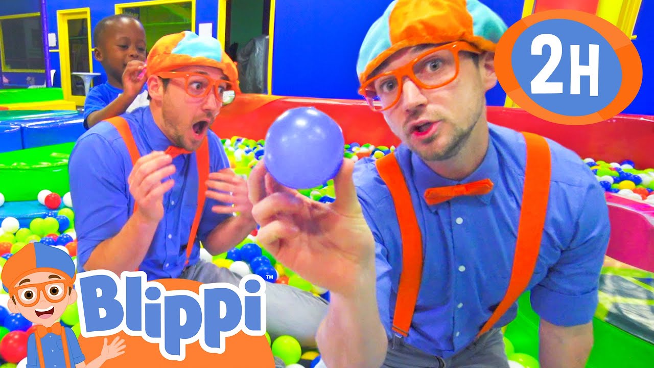 Blippi Visits Indoor Play Place - LOL Kids Club! | BEST OF BLIPPI TOYS | Educational Videos for Kids