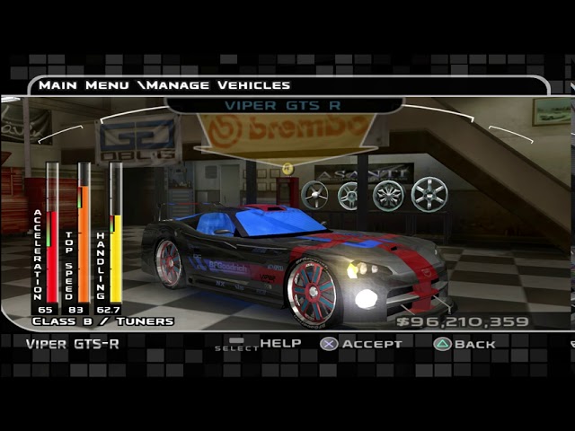 Midnight Club Garage