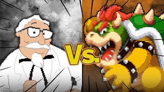 [MUGEN] Animated Colonel vs Bowser @MarkusMugen