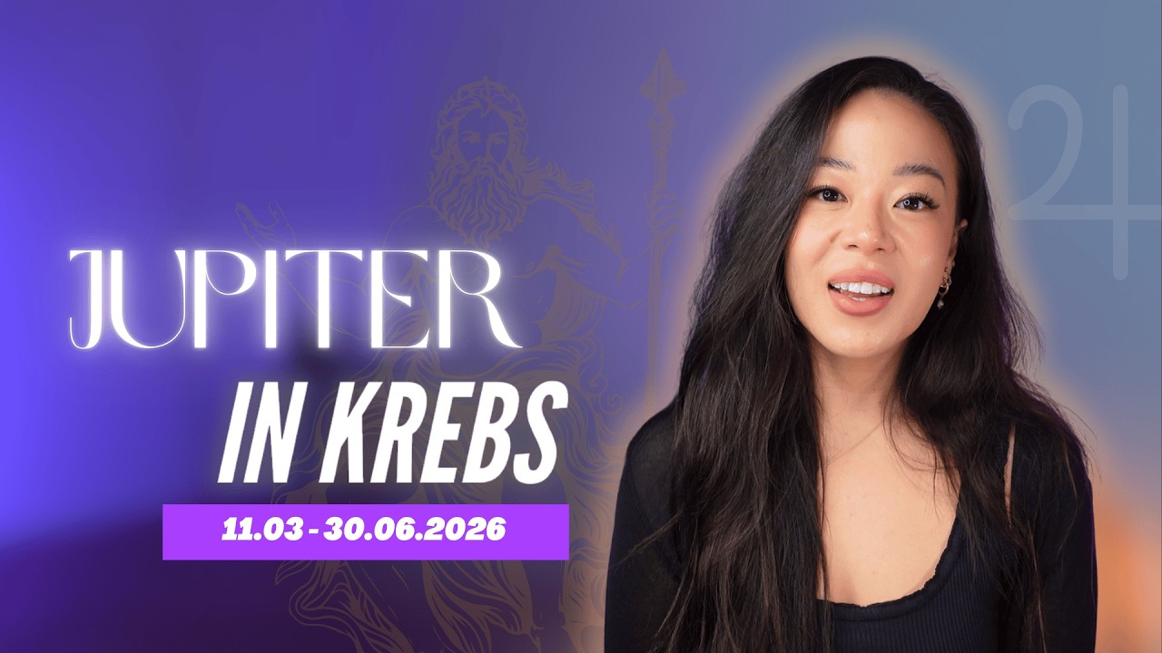 Innere Sicherheit &  Emotionale Expansion! JUPITER DIREKT  in Krebs 2026 Astrologische Prognose
