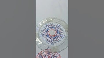 How many rotation in this video? #shorts #041 #spirograph #satisfying  #asmr #art #awesome