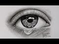 Realistic eye drawing by premashish padhan