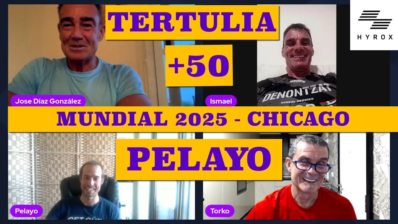 HYROX Tertulia (5) +50 Invitado Especial Pelayo Menéndez Fernández (Mundial 2025 Chicago