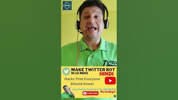 Create Twitter Bot in 10 minutes Short Tutorial for Developers & Programmers