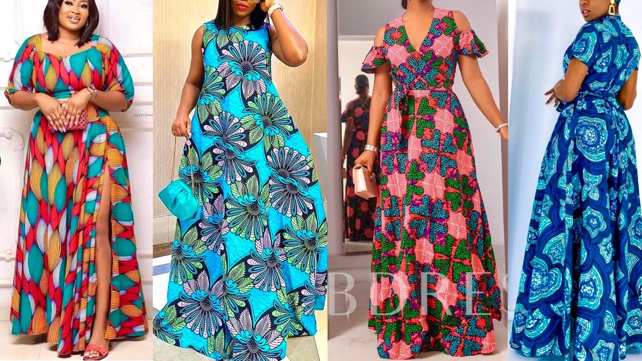 Ankara Styles 2024; 30+ Latest Stunning Ankara Long gown Styles and Dresses  To Try out fo… | Ankara long gown styles, African print dress ankara,  Ankara gown styles