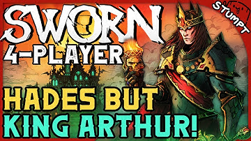 HADES-LIKE CO-OP GAME! - Sworn (4-Player Early Access Gameplay)