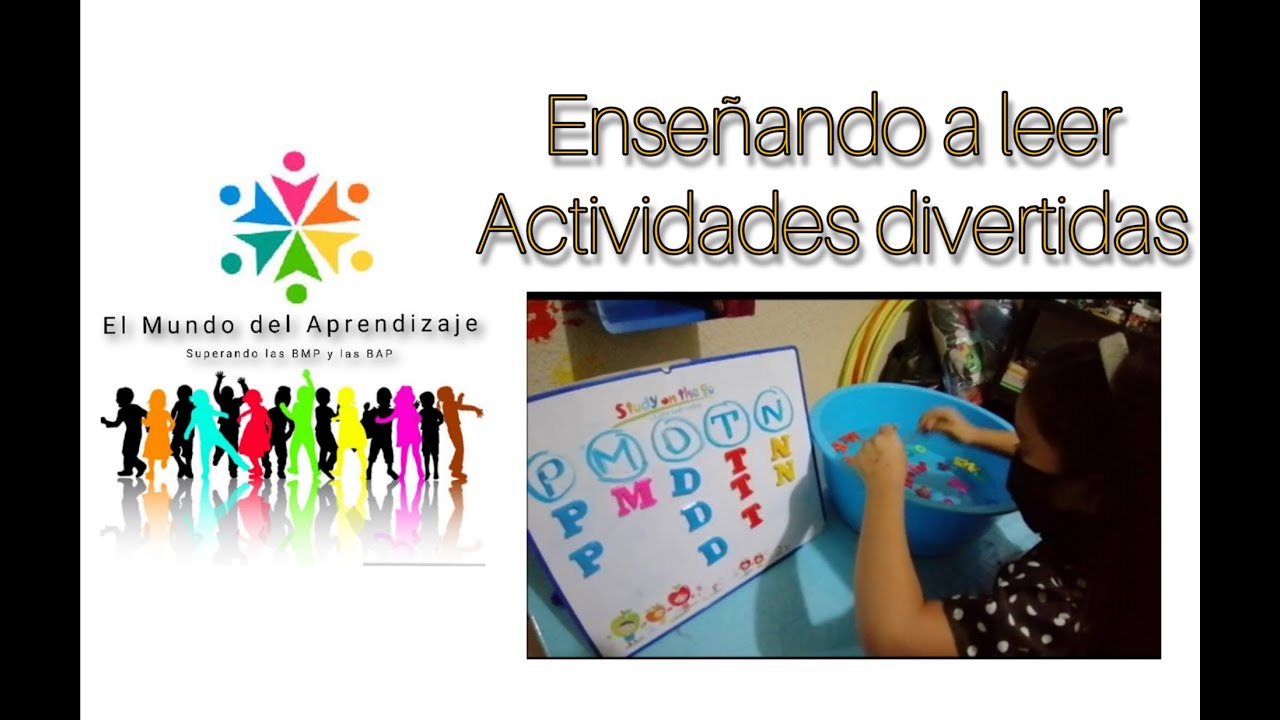 como enseñar a leer a un niño de 6 años de forma divertida - YouTube