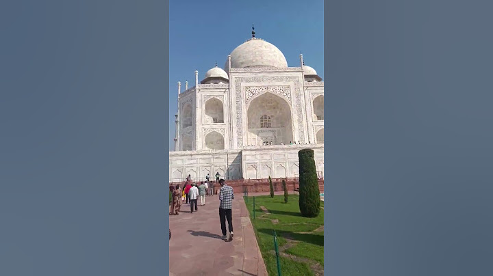 Taj Mahal, Agra 😍||  #shorts #agra #travelvlog #india