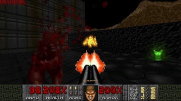 BrutalDoom + Tons of monsters = Reduced FPS (1280x720 version)