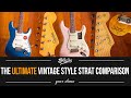 The ULTIMATE vintage style Strat comparison! Squier, Vintera, American Original and Custom Shop!