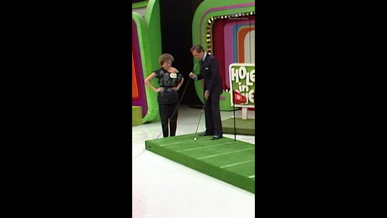 Bob Barker Gets Special SURPRISE During HOLE IN ONE The Price Is Right 1984 Shorts