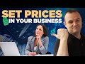 How to set prices for services  business consultant  josh spurrell  desmond soon