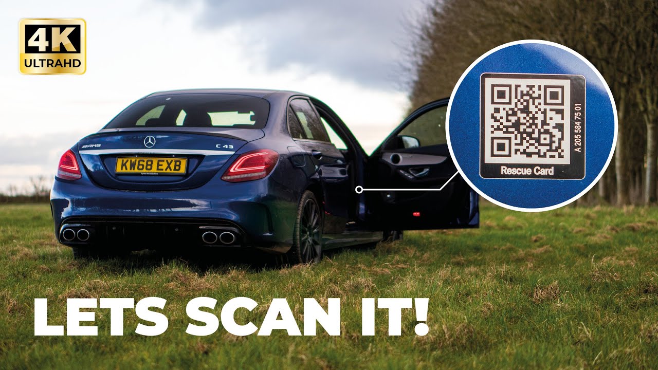 What are these QR codes for on your Mercedes? YouTube