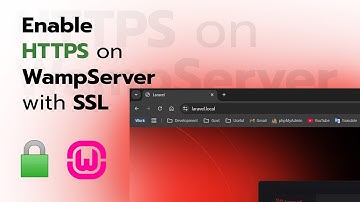 How to enable HTTPS on Wamp Server with SSL