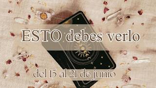 Esta semana trae un mensaje importante💫 Del 15 al 21 de junio🐢