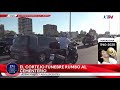 Maradona is taken in funeral cortege on highway