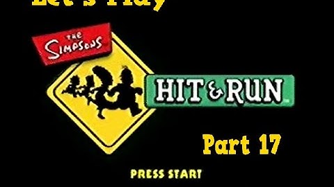 Lets Play The Simpsons Hit and Run Part 17: Frightening.