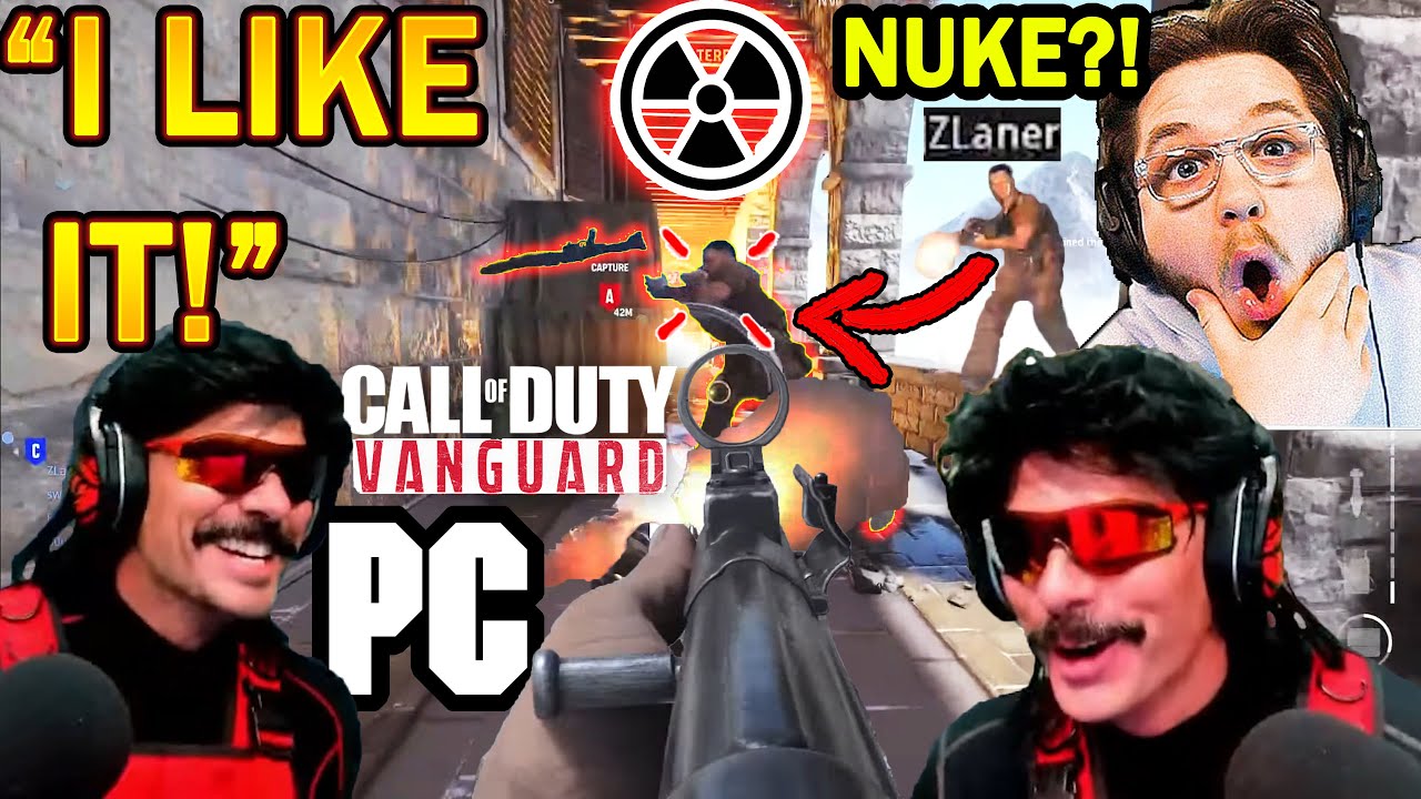 DrDisrespect LIKES COD Vanguard on PC & Zlaner Gets A Nuke! (Big Wins with 200+ FPS on PC!)