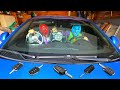 Mr. Joe &amp; Mr. Joker on Camaro Found Scary Masks &amp; Steering Wheels VS Opel 13+