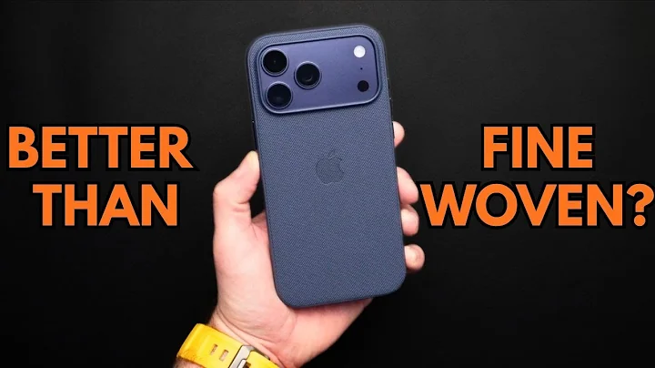 Apple’s TechWoven Case Is NOT What I Expected… (iPhone 17 Pro Max)