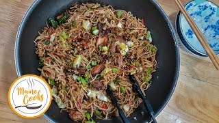 SPICY CHICKEN CHOW MEIN | Easy Chicken Chow Mein at home