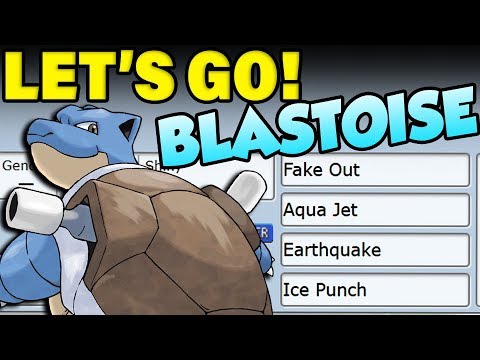 Pokemon Lets Go Blastoise Moveset How To Use Blastoise
