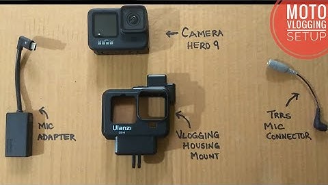 GoPro Hero 9 Moto Vlogging Setup | Accessories Info & Setup