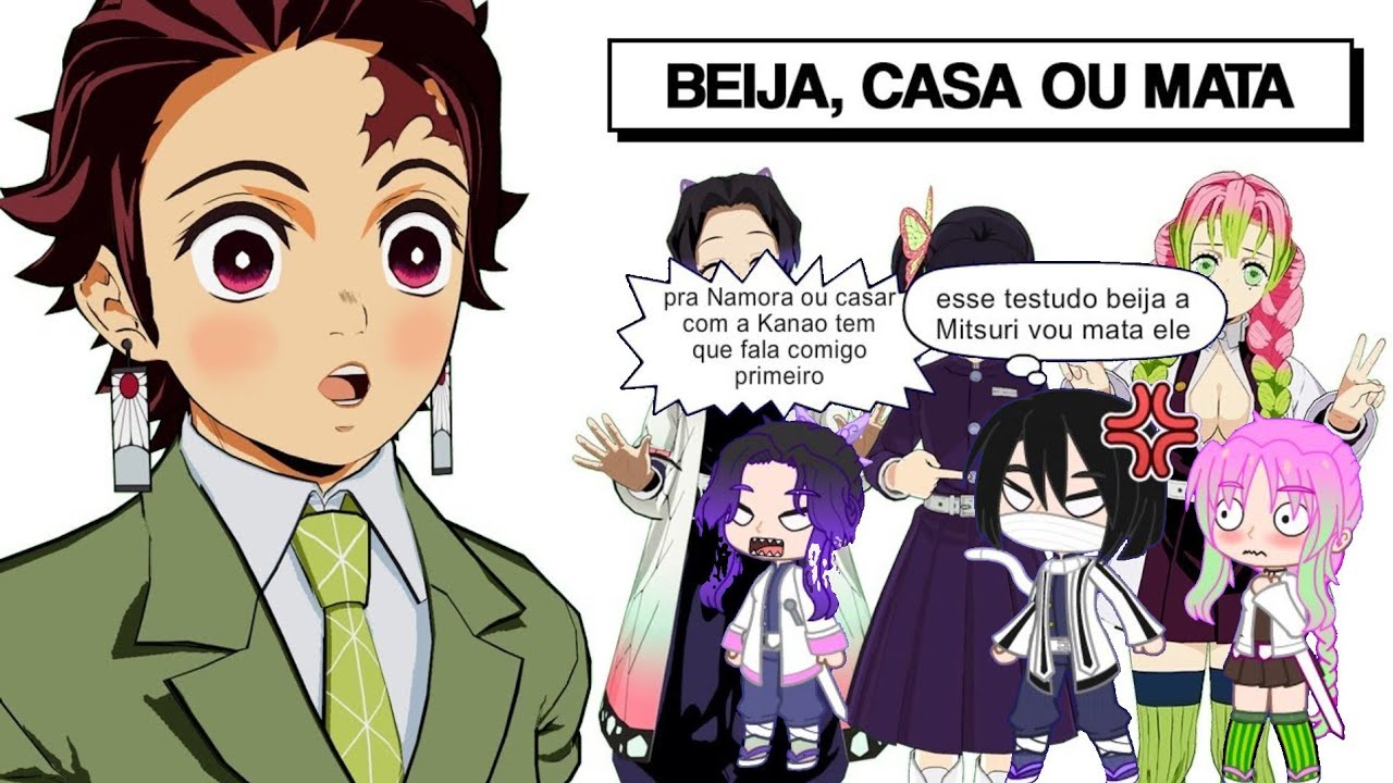 Hashiras react Tanjiro Beija casa ou Mata no VR(Kode)