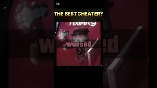 THE BEST CHEATER IN MC HISTORY🔥✌️😃 #minecraft