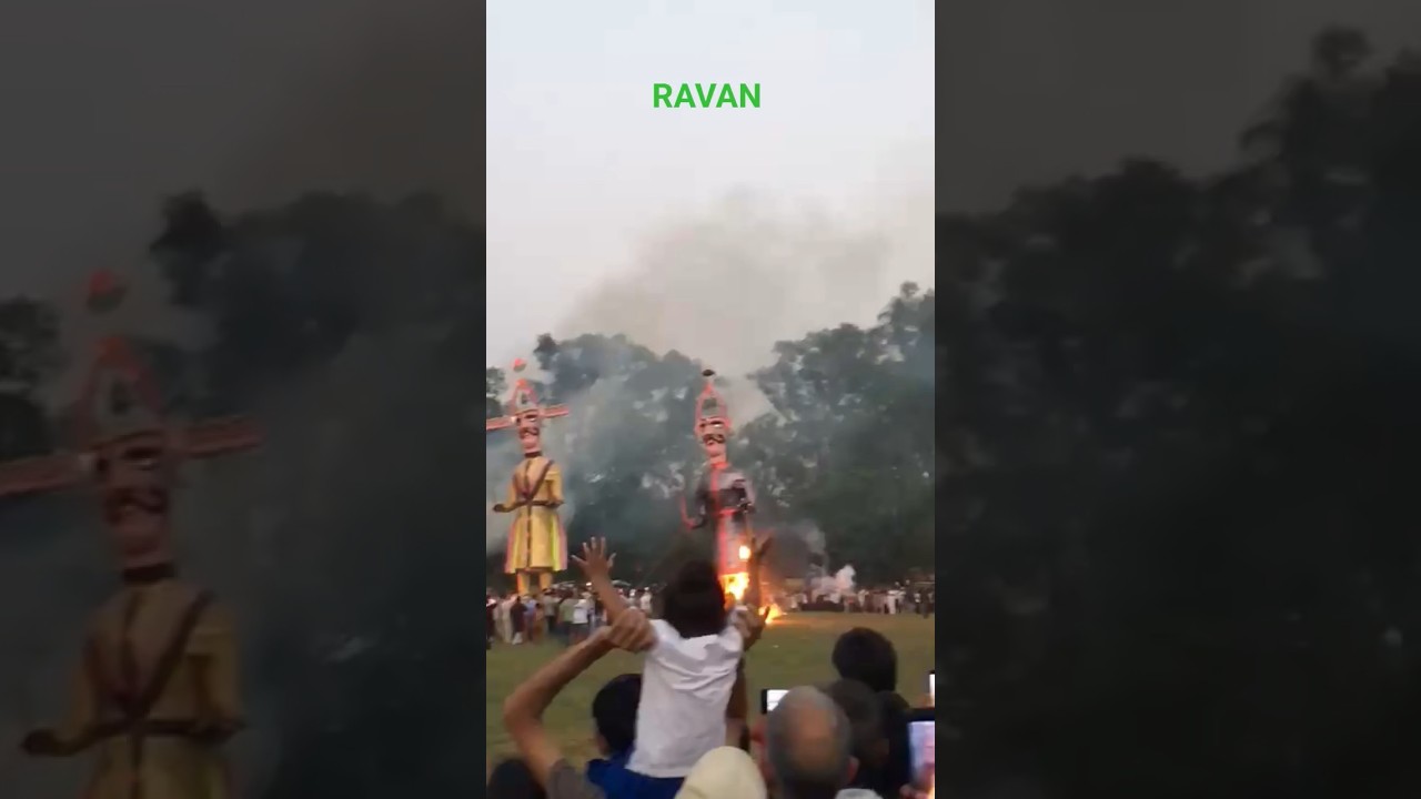 :🎆 Ravan Dahan 2025 | Dussehra Celebration Highlights 🎉🔥 Watch the grand Ravan 