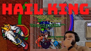TRAP IN PRISON OF THE KING TIBIANUS, MAGE TANK WITH 2 FOOD, VISABRA VS LIBERTABRA, #GWTIBIA