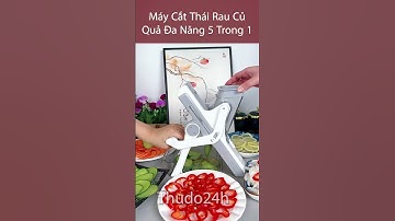 Máy cắt thái rau củ quả đa năng 5 trong 1 #máycắtraucủquảđanăng #giadung #máycắtraucủquả