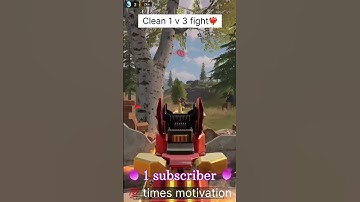 #180 Clean 1 v 3 Fight🤯 #codm #codmobile #shorts