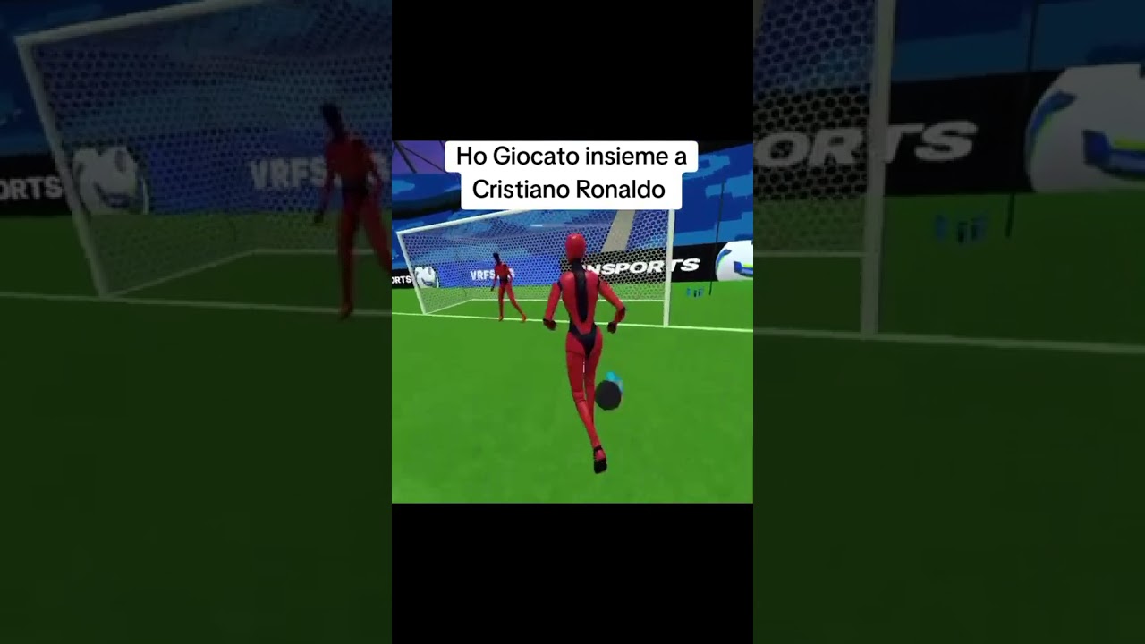 Ho giocato insieme a CRISTIANO RONALDO 😱🤩 